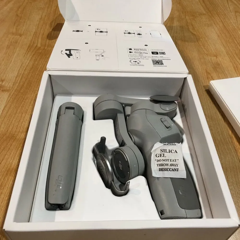 New Open Box DJI OM 4 Smartphone Stabilizer in Gray